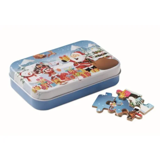 Gift Campaign Puzzle natalizio da 60 pezzi per bambini in scatola di latta Box> Gadget Natalizi