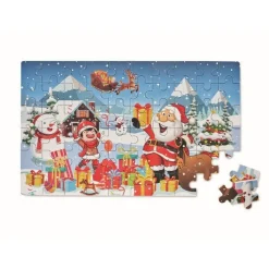 Gift Campaign Puzzle natalizio da 60 pezzi per bambini in scatola di latta Box> Gadget Natalizi