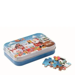 Gift Campaign Puzzle natalizio da 60 pezzi per bambini in scatola di latta Box></noscript> Gadget Natalizi