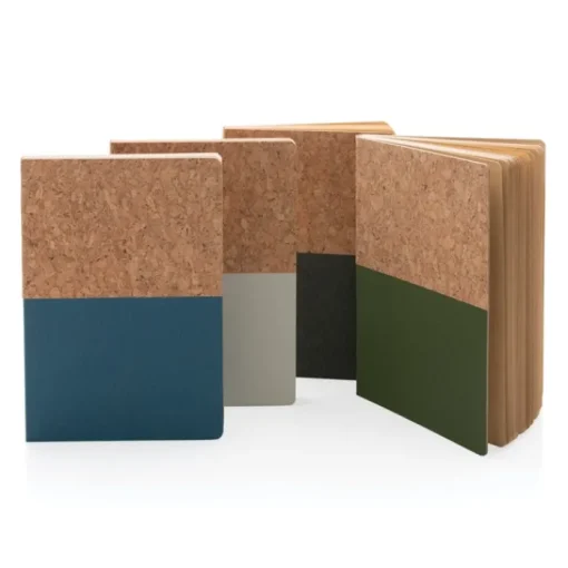 Gift Campaign Quaderni carta riciclata personalizzati A5 copertina sughero Greeny> Taccuini Ecologici|Quaderni A5