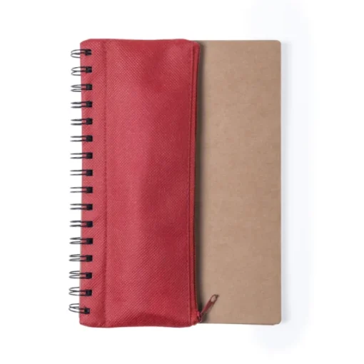 Gift Campaign Quaderni con spirale A5 fogli neutri astuccio con accessori Colorcase> Taccuini Con Penna|Taccuini Ecologici