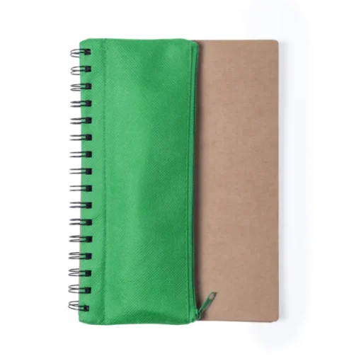 Gift Campaign Quaderni con spirale A5 fogli neutri astuccio con accessori Colorcase> Taccuini Con Penna|Taccuini Ecologici