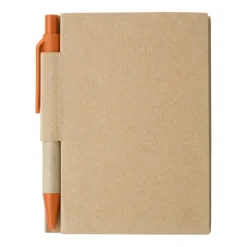 Gift Campaign Quadernino A7 in cartone riciclato fogli a righe e penna blu EcoPocket></noscript> Gadget Ecologici|Taccuini Con Penna