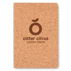 Gift Campaign Quaderno con logo A5 copertina sughero fogli a righe Corkstyle></noscript> Taccuini Ecologici|Quaderni A5