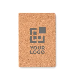 Gift Campaign Quaderno con logo A5 copertina sughero fogli a righe Corkstyle></noscript> Taccuini Ecologici|Quaderni A5