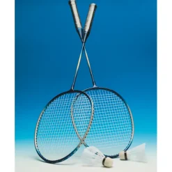 Gift Campaign Racchette da badminton per 2 persone con volano con custodia Game> Gadget Da Mare