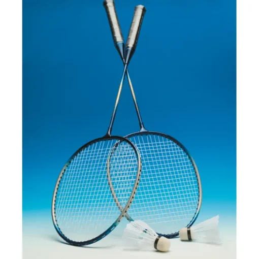 Gift Campaign Racchette da badminton per 2 persone con volano con custodia Game> Gadget Da Mare