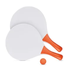 Gift Campaign Racchettoni da spiaggia in legno MDF con pallina di gomma Strand></noscript> Gadget Da Mare