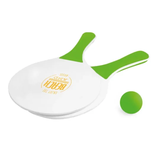 Gift Campaign Racchettoni da spiaggia in MDF con manici colorati ed 1 pallina Colors> Regali Per Bambini|Gadget Da Mare