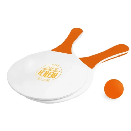 Gift Campaign Racchettoni da spiaggia in MDF con manici colorati ed 1 pallina Colors> Regali Per Bambini|Gadget Da Mare