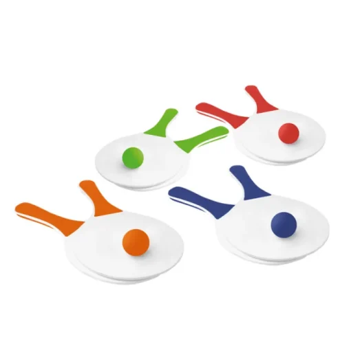 Gift Campaign Racchettoni da spiaggia in MDF con manici colorati ed 1 pallina Colors> Regali Per Bambini|Gadget Da Mare