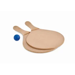 Gift Campaign Racchettoni in MDF personalizzati con pallina morbida blu Beach Tennis> Gadget Da Mare