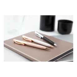 Gift Campaign Raffinate penne in alluminio da personalizzare inchiostro blu Lake> Penne In Metallo