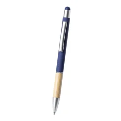 Gift Campaign Raffinate penne touch con dettaglio in bambù inchiostro blu Touch> Penne Ecologiche|Penne Touch