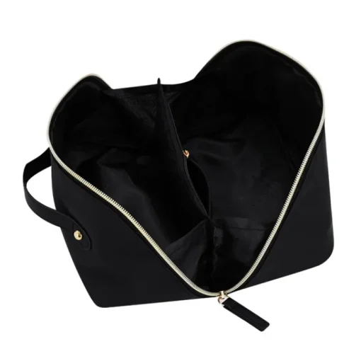 Gift Campaign Raffinato beauty case in PU con ampio scomparto e manico per trasporto> Beauty Case Personalizzati