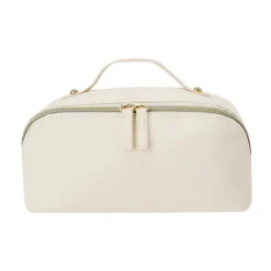 Gift Campaign Raffinato beauty case in PU con ampio scomparto e manico per trasporto></noscript> Beauty Case Personalizzati