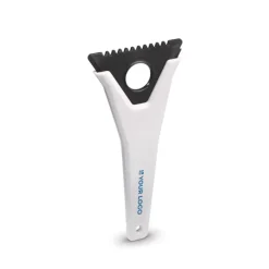 Gift Campaign Raschia ghiaccio di plastica riciclata con 3 funzioni> Gadget Per Auto