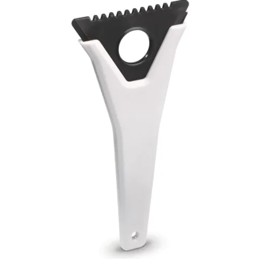 Gift Campaign Raschia ghiaccio di plastica riciclata con 3 funzioni> Gadget Per Auto