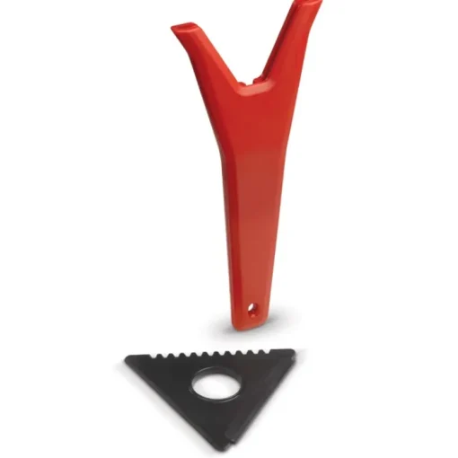 Gift Campaign Raschia ghiaccio di plastica riciclata con 3 funzioni> Gadget Per Auto