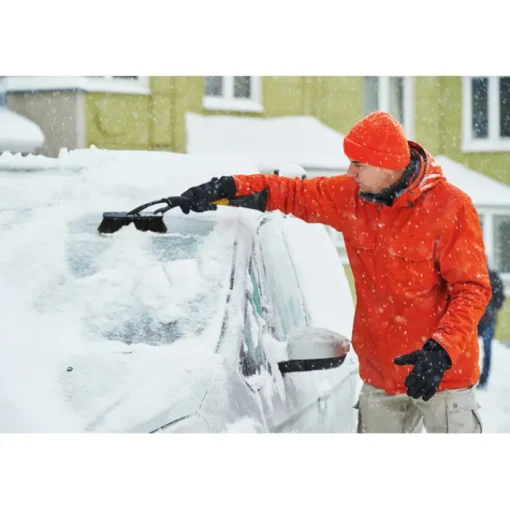 Gift Campaign Raschiaghiaccio con spazzola setole morbide per parabrezza auto Brush> Gadget Per Auto
