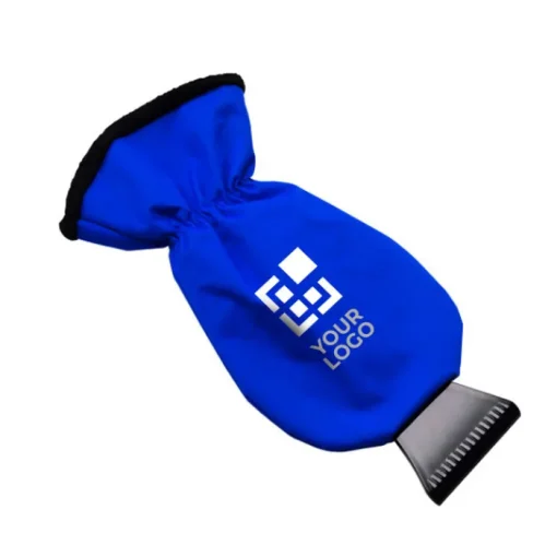 Gift Campaign Raschiaghiaccio promozionale con logo e guanto colorato Adjust> Gadget Per Auto