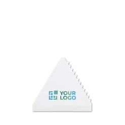 Gift Campaign Raschietto per ghiaccio di plastica a forma triangolare></noscript> Gadget Per Auto