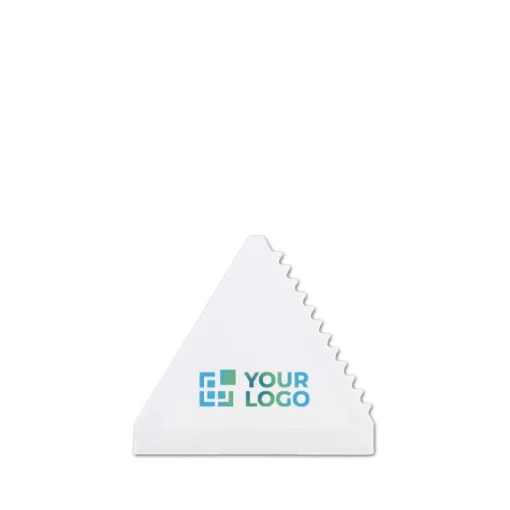 Gift Campaign Raschietto per ghiaccio di plastica a forma triangolare> Gadget Per Auto