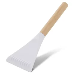 Gift Campaign Raschietto per ghiaccio in r-PP e paglia di grano con manico in bambù> Gadget Per Auto