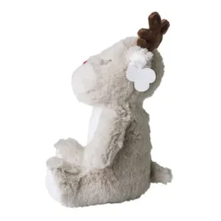 Gift Campaign Renna di peluche per bambini di colore grigio con etichetta per logo></noscript> Peluche