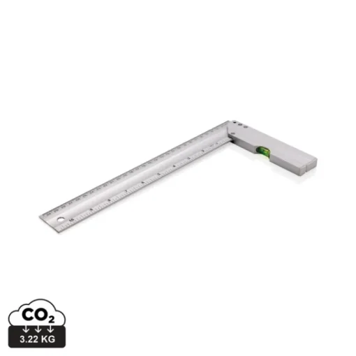 Gift Campaign Righello con logo professionale in cm e pollici con livella 30cm> Altri Attrezzi