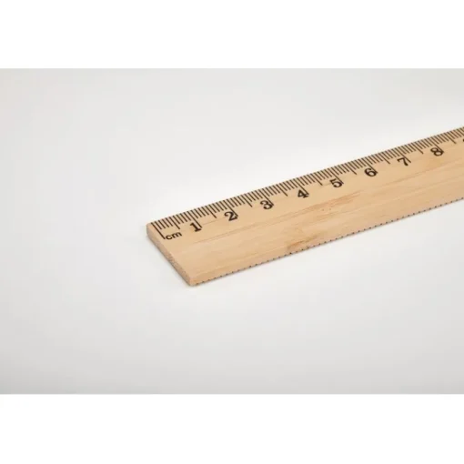 Gift Campaign Righello da 30 cm- 12 pollici in di bambù personalizzabile> Gadget Per La Scuola