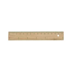 Gift Campaign Righello promozionale da 15 cm - 6 pollici in legno Bamboo> Gadget Per La Scuola