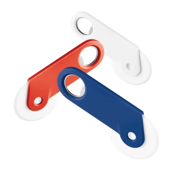 Gift Campaign Rotella taglia pizza con apribottiglie incluso da personalizzare> Altri Utensili Da Cucina