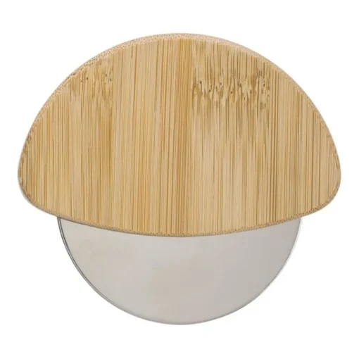 Gift Campaign Rotella tagliapizza in bambù con lama in acciaio che ricorda un fungo> Altri Utensili Da Cucina