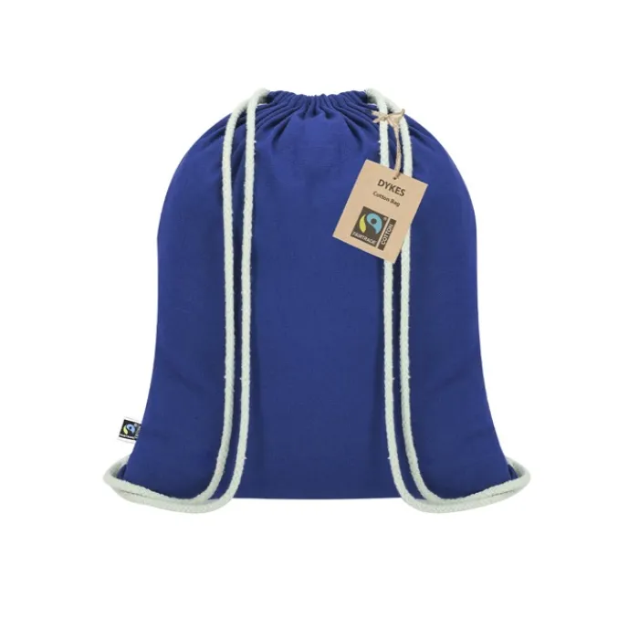 Gift Campaign Sacca con cordoncini in cotone certificato Fairtrade 140 g/m2> Sacche Personalizzate