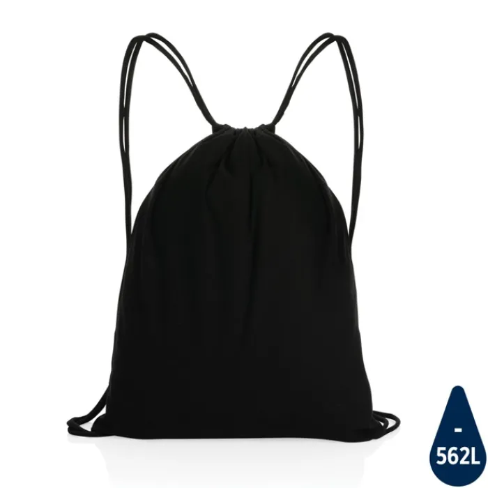 Gift Campaign Sacca con logo più colori cotone riciclato 145gr con AWARE™ Greeny> Sacche Personalizzate