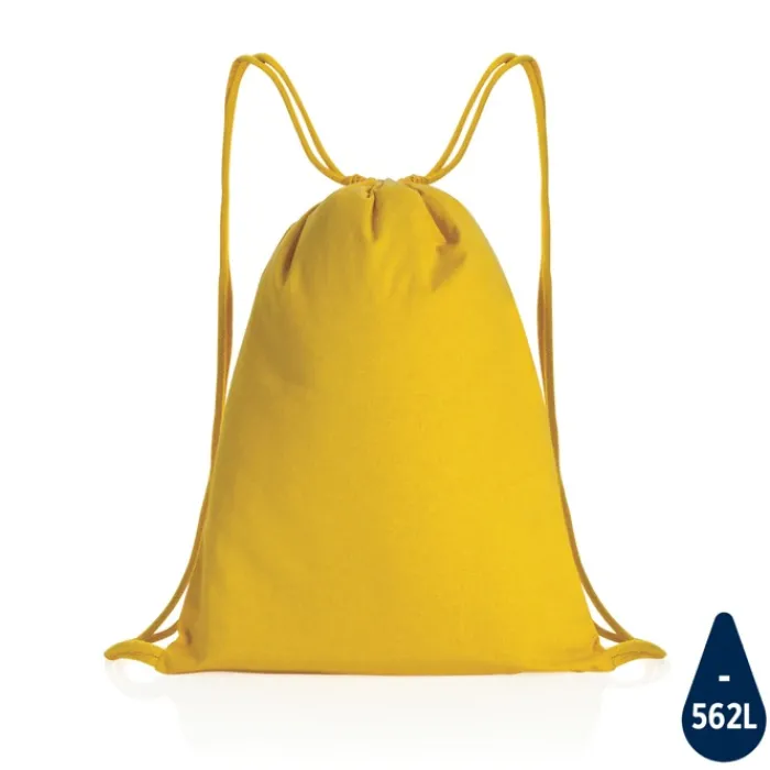 Gift Campaign Sacca con logo più colori cotone riciclato 145gr con AWARE™ Greeny> Sacche Personalizzate