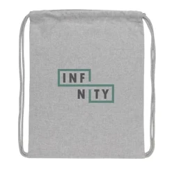 Gift Campaign Sacca con logo più colori cotone riciclato 145gr con AWARE™ Greeny></noscript> Sacche Personalizzate