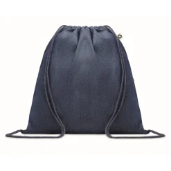 Gift Campaign Sacca personalizzata con logo con coulisse 250 gr/m2 Denim Cotton> Sacche Personalizzate