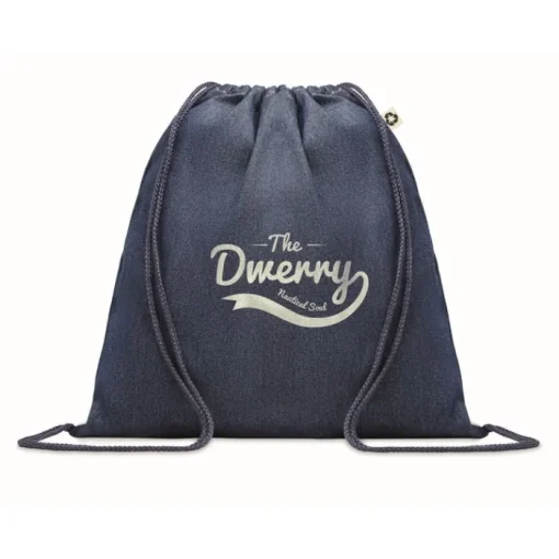 Gift Campaign Sacca personalizzata con logo con coulisse 250 gr/m2 Denim Cotton> Sacche Personalizzate