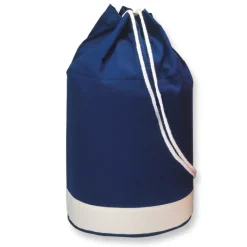 Gift Campaign Sacca promozionale bicolore chiusura a strozzo 200g/m2 Marine> Zaini Da Viaggio