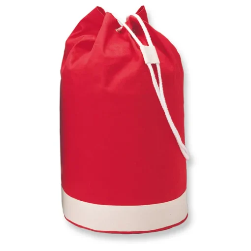 Gift Campaign Sacca promozionale bicolore chiusura a strozzo 200g/m2 Marine> Zaini Da Viaggio