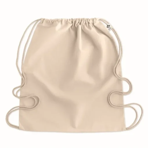 Gift Campaign Sacca zaino personalizzata cotone biologico 140 g/m2 Cotton Natural> Gadget Ecologici|Sacche Personalizzate