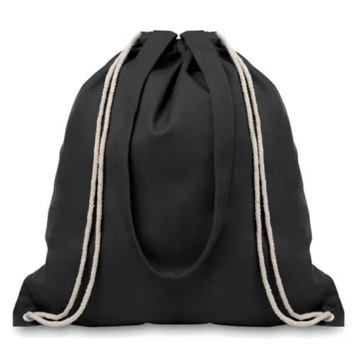 Gift Campaign Sacche con logo con manici e coulisse in canvas 220g/m2 Gallery> Sacche Personalizzate