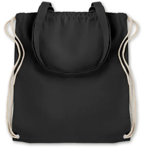 Gift Campaign Sacche con logo con manici e coulisse in canvas 220g/m2 Gallery> Sacche Personalizzate
