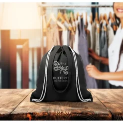 Gift Campaign Sacche con logo con manici e coulisse in canvas 220g/m2 Gallery></noscript> Sacche Personalizzate