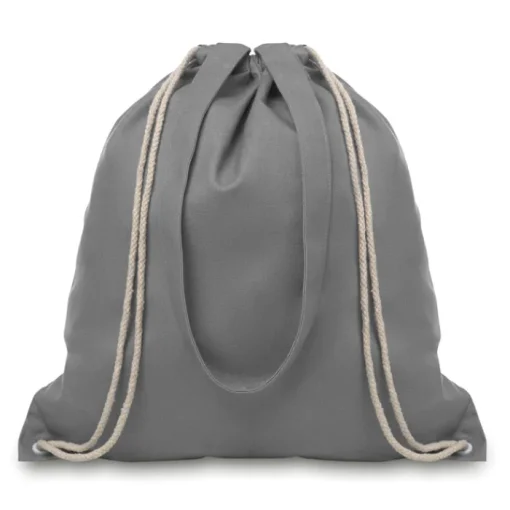 Gift Campaign Sacche con logo con manici e coulisse in canvas 220g/m2 Gallery> Sacche Personalizzate