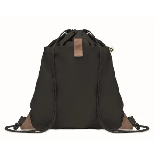 Gift Campaign Sacche logo angoli a contrasto cotone riciclato 220 g/m2 Cotton Eco> Sacche Personalizzate