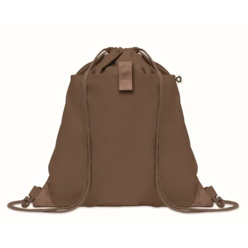Gift Campaign Sacche logo angoli a contrasto cotone riciclato 220 g/m2 Cotton Eco> Sacche Personalizzate