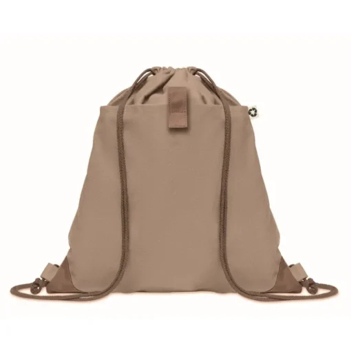 Gift Campaign Sacche logo angoli a contrasto cotone riciclato 220 g/m2 Cotton Eco> Sacche Personalizzate